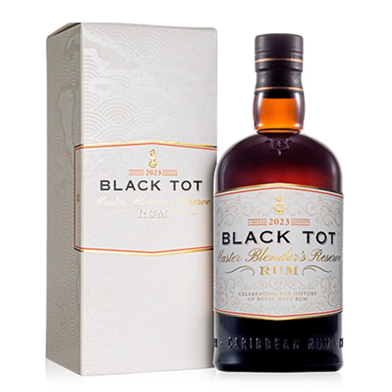 Bottle of Elixir Distillers of London Black Tot Rum Master Blender’s Reserve 2023