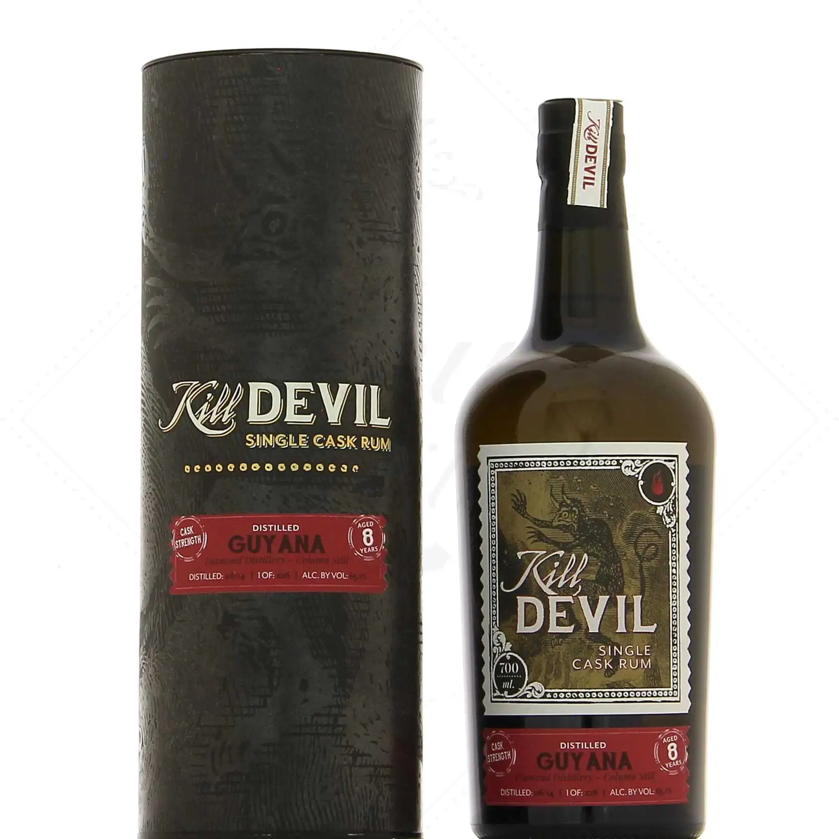 Bottle of Diamond Kill Devil Guyana 2014