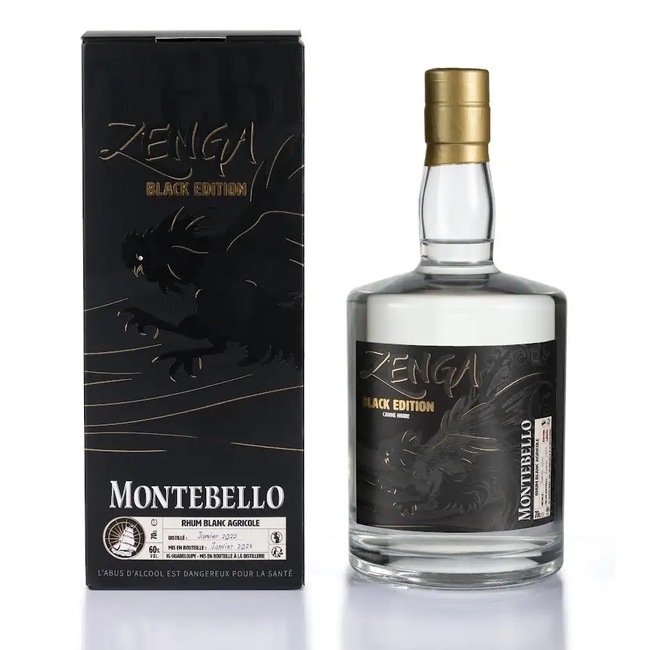 Bottle of Carrere Montebello ZENGA BLACK EDITION (Canne Noire) 2022