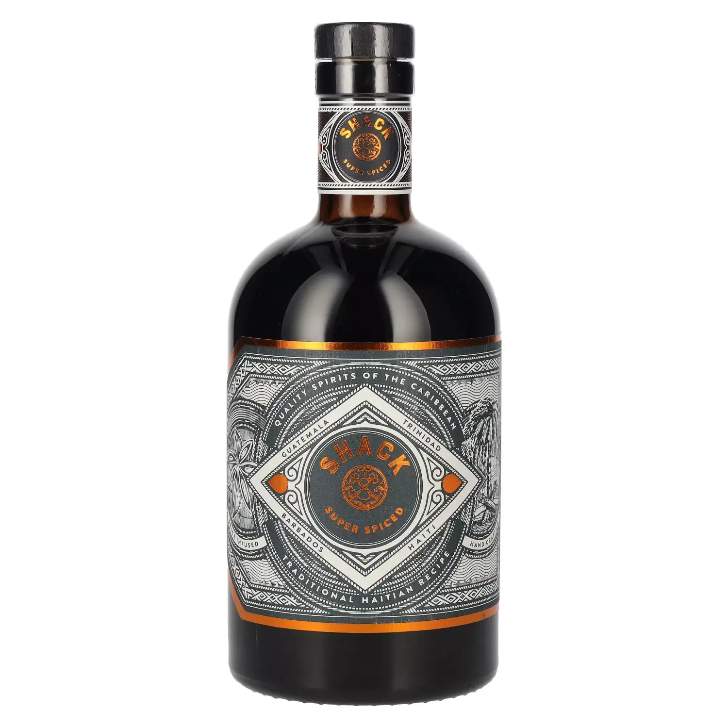 Bottle of Buss Spirits Shack Super Spiced Rum