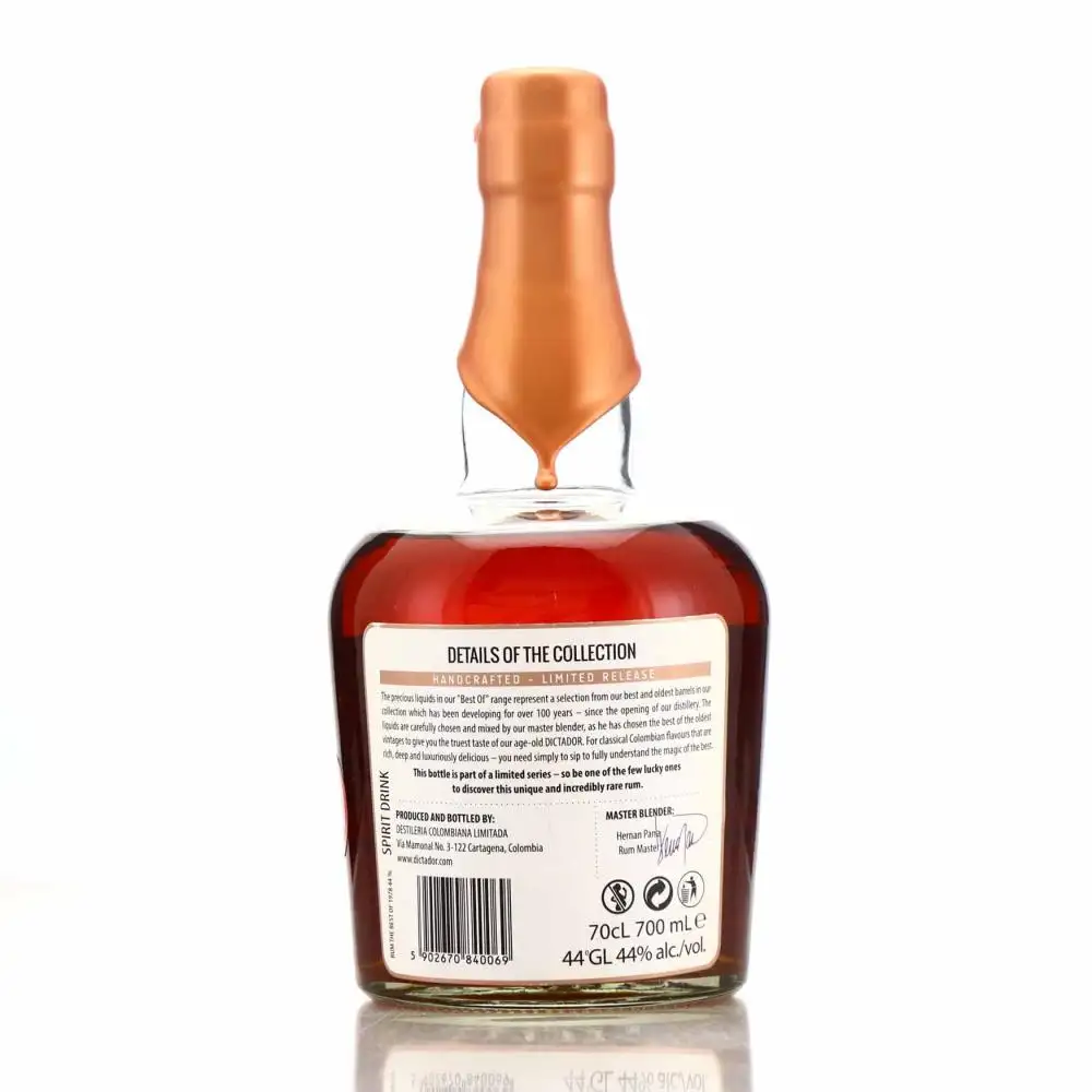 High resolution image of Dictador Best of 1978