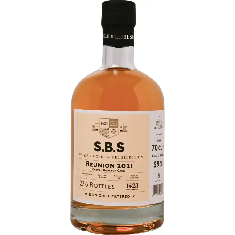Bottle of S.B.S Reunion 2021 Creole - Bourbon Cask