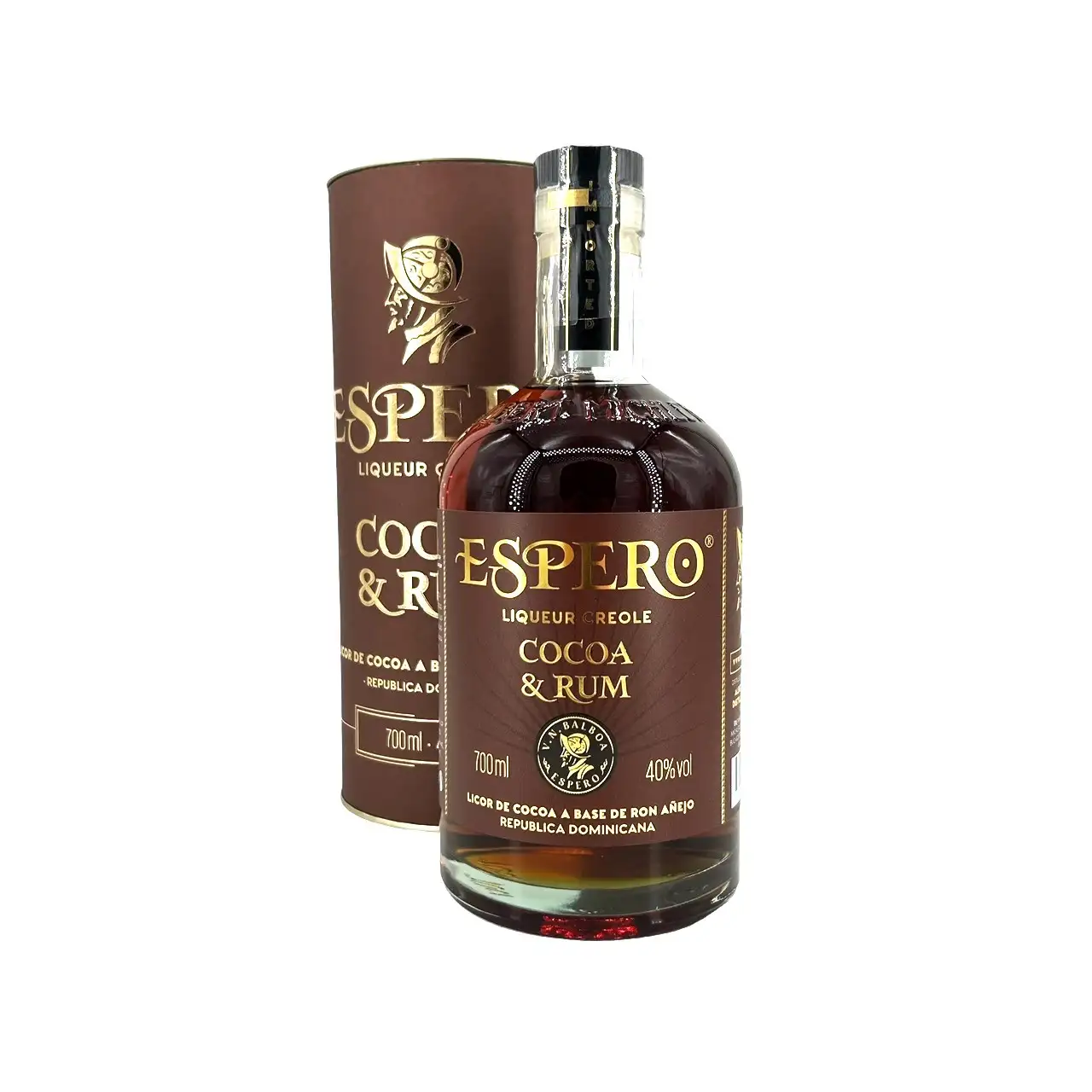 Bottle of Albert Michler Distillery Ron Espero Cocoa & Rum Liqueur Creole
