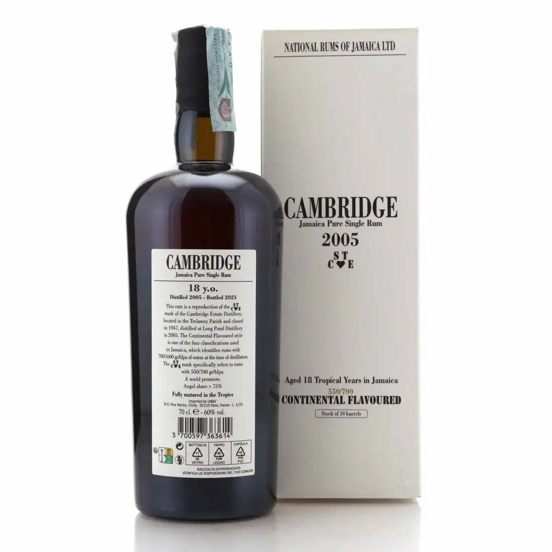 High resolution image of Velier Long Pond Cambridge STC❤️E 2005