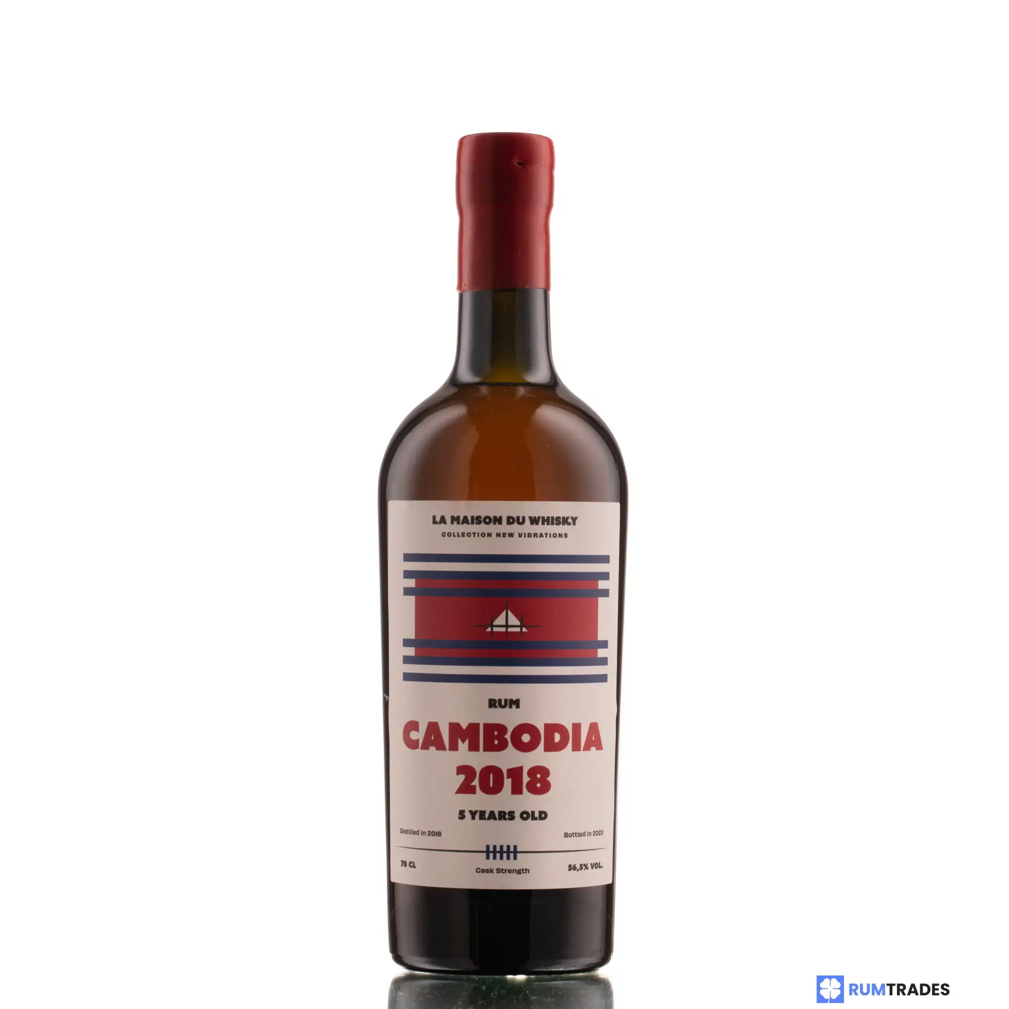 High resolution image of La Maison Du Whisky Samai Rhum Cambodia (Flag Series) 2018