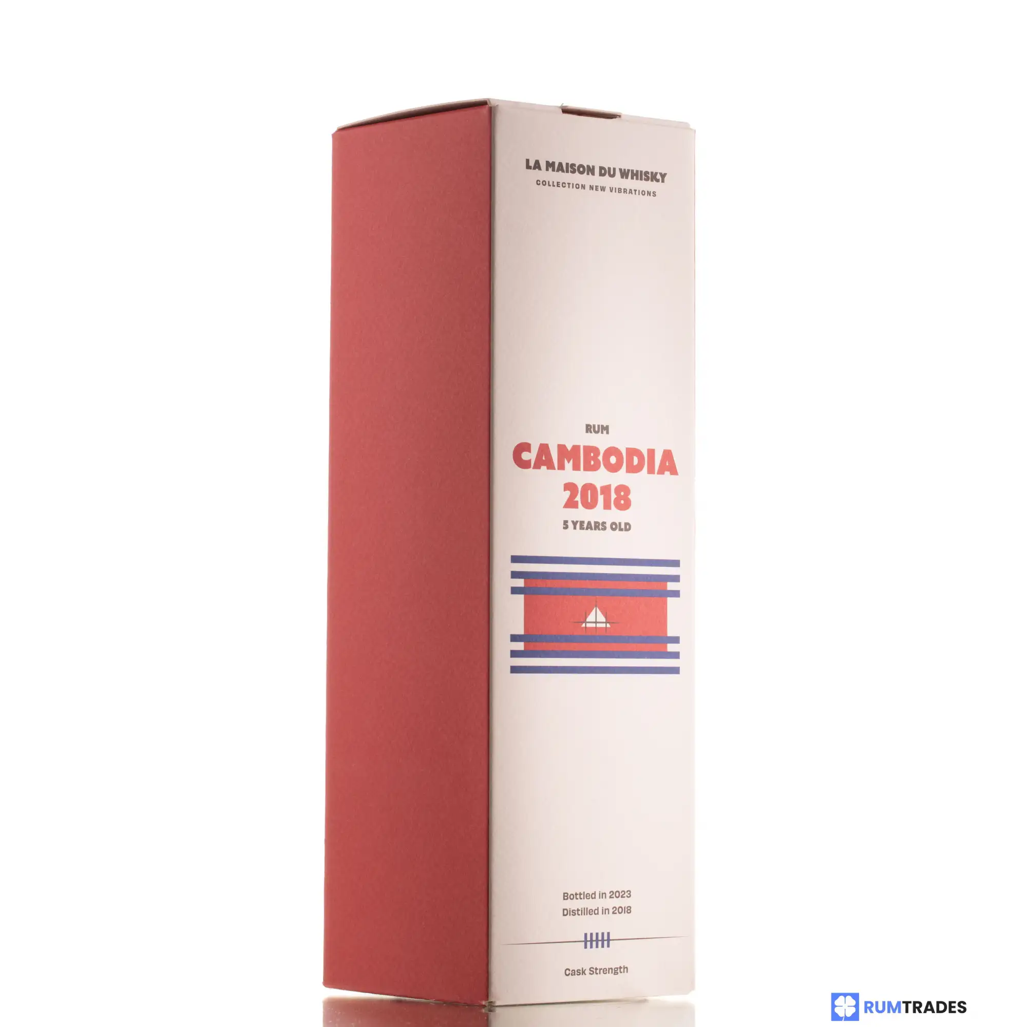 High resolution image of La Maison Du Whisky Samai Rhum Cambodia (Flag Series) 2018