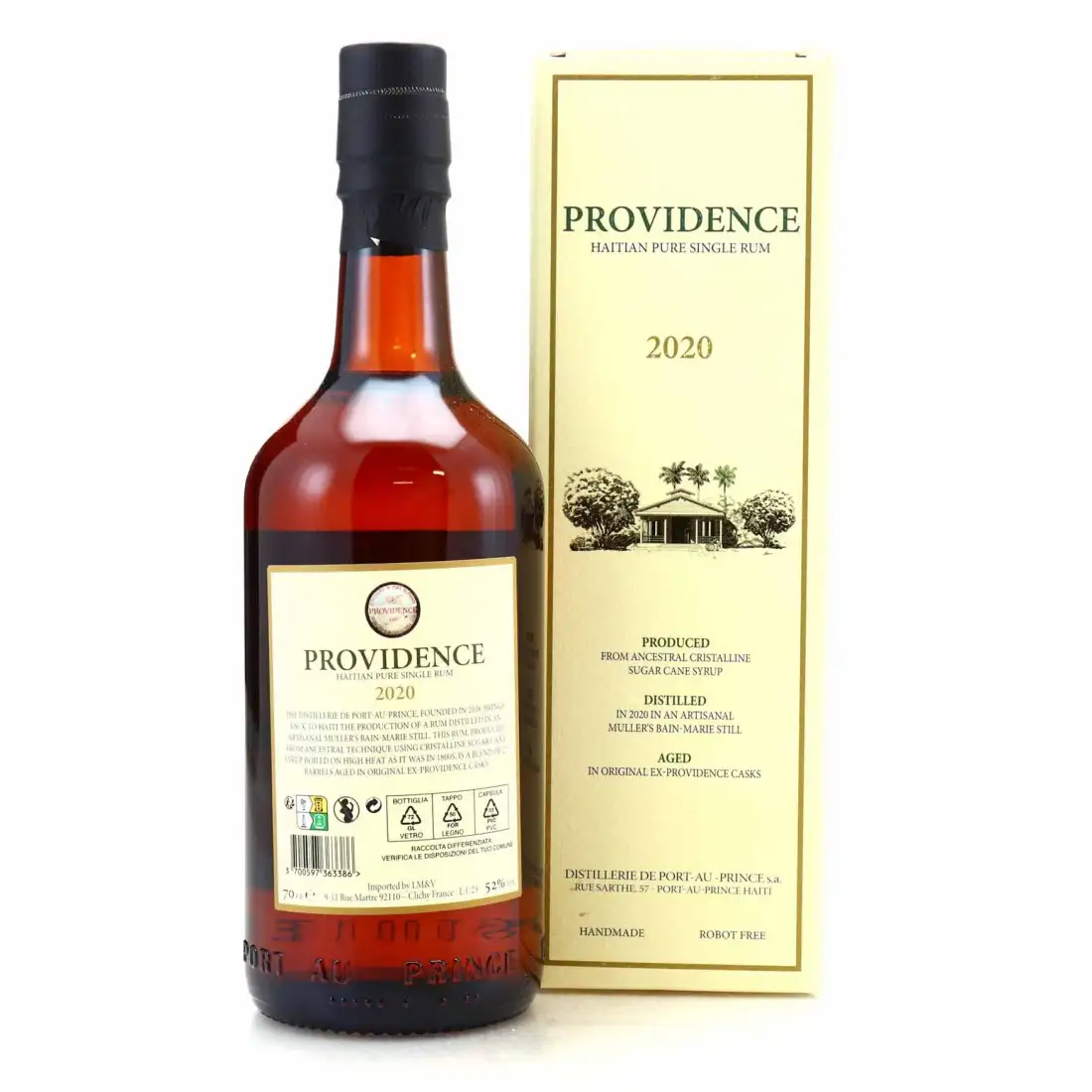 High resolution image of Velier Providence Haitian Pure Single Rum 2020