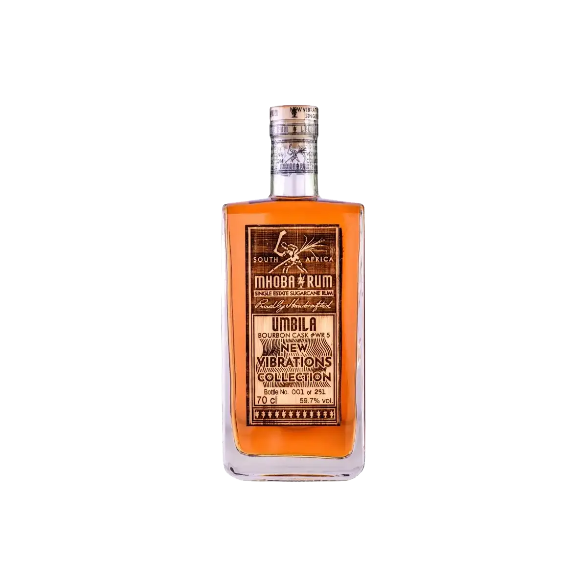 Bottle of MHOBA Umbila Bourbon Cask (LMDW New Vibrations Collection) 2023