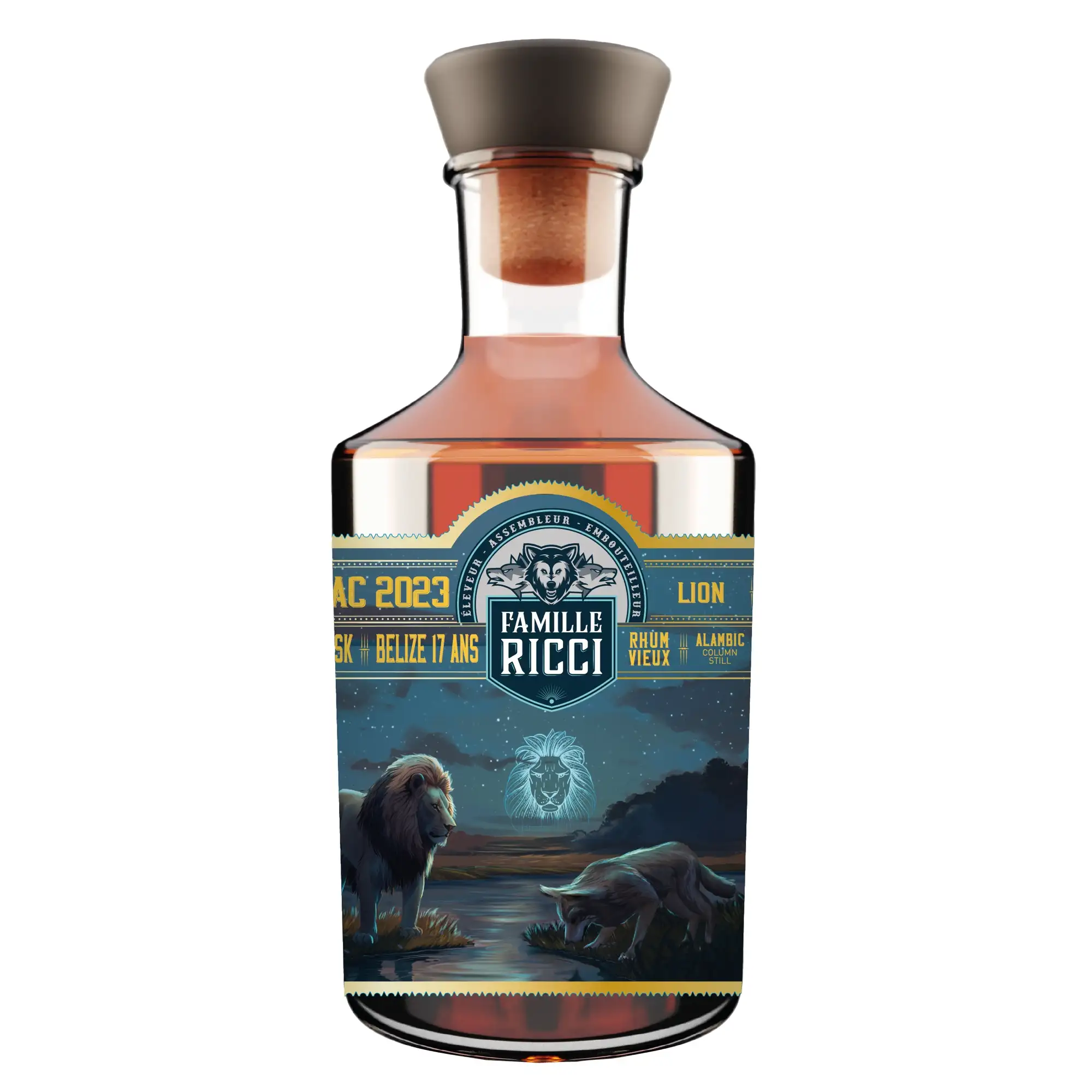 High resolution image of Famille Ricci Zodiac Lion 2006