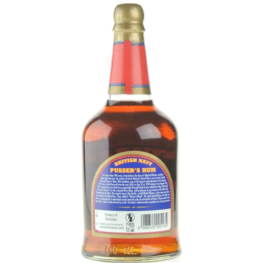 Hochauflösendes Bild von Pusser‘s Rum Overproof (Blue Label)