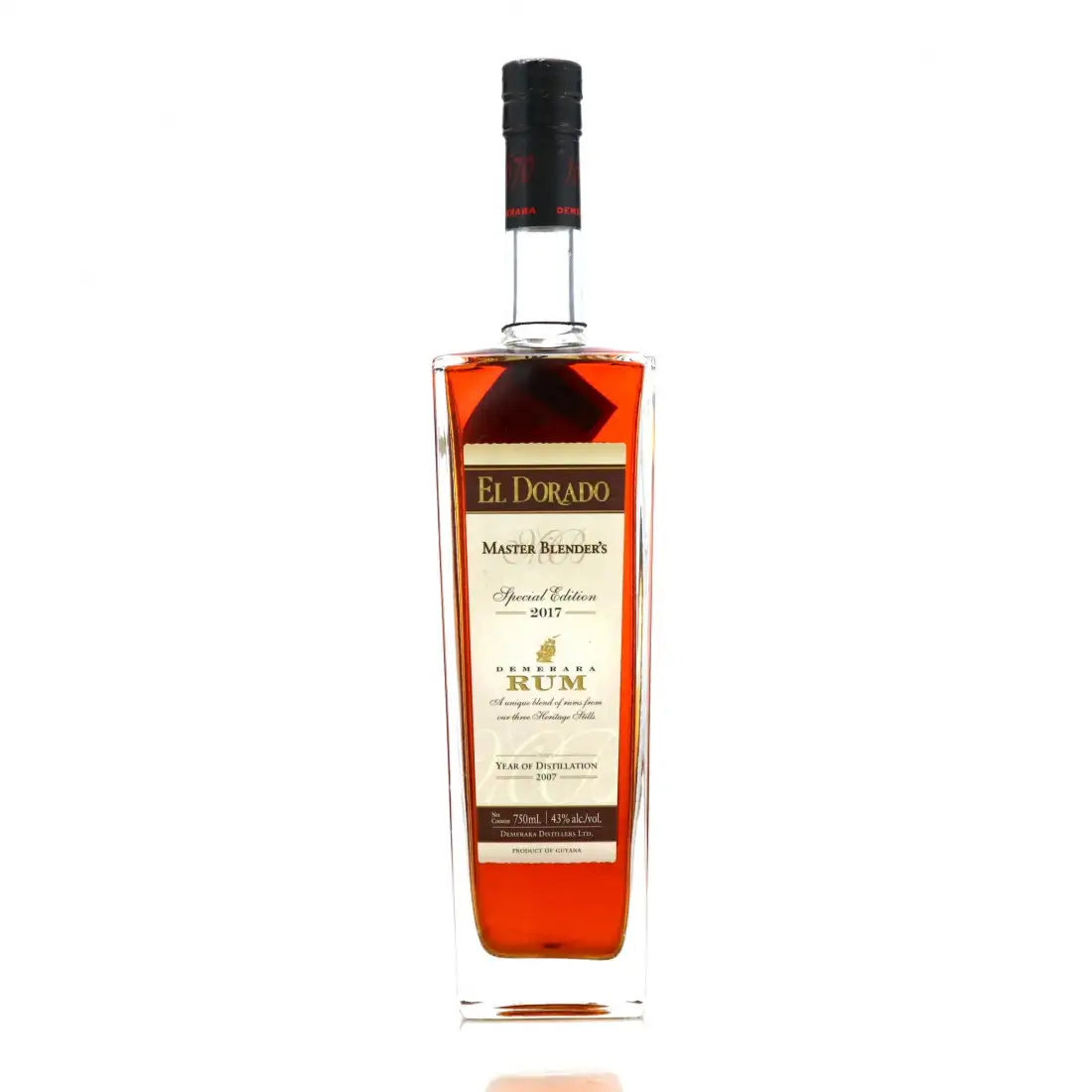 High resolution image of DDL El Dorado Master Blender's Special Edition 2007