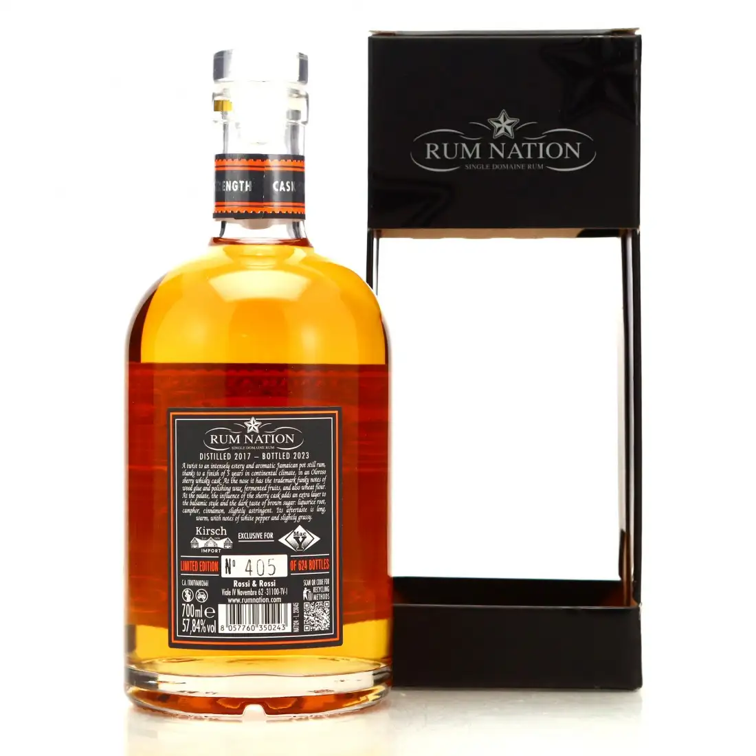 High resolution image of Rum Nation Kirsch &amp; Mac Y 2017