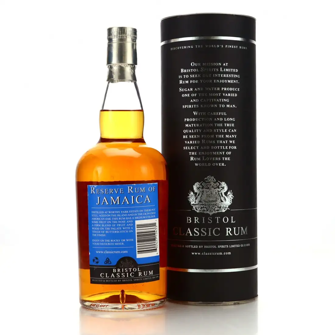 High resolution image of Bristol Worthy Park Reserve Rum of Jamaica 2008