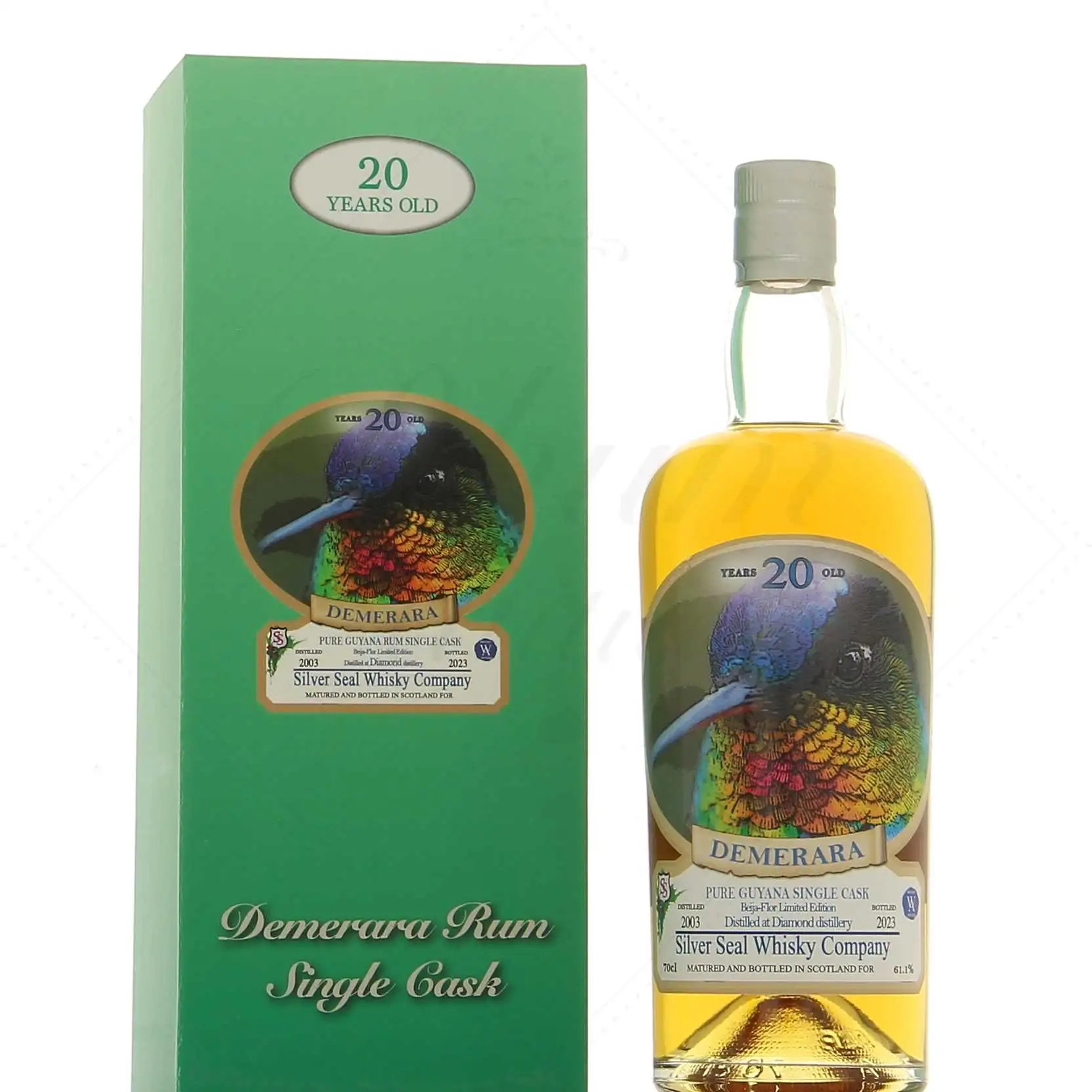 Bottle of Silver Seal Diamond Demerara 2003