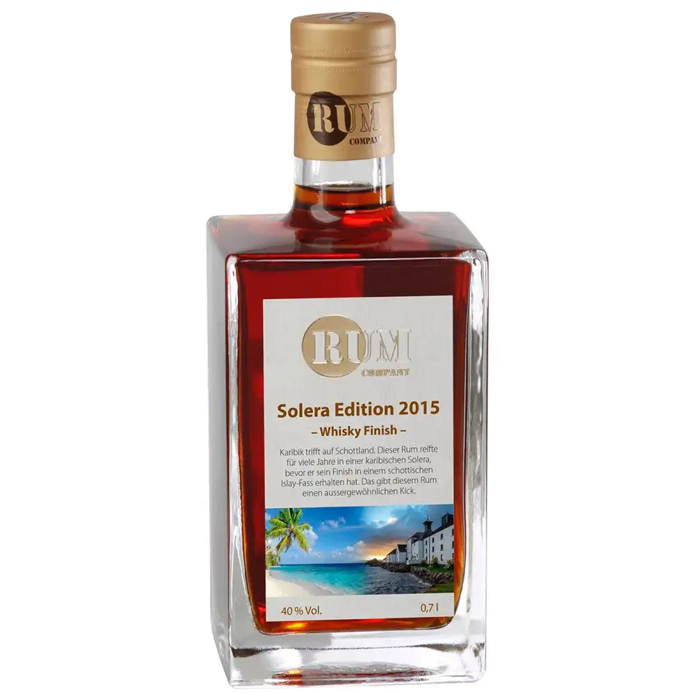 Bottle of Rum Company Solera Edition 2015