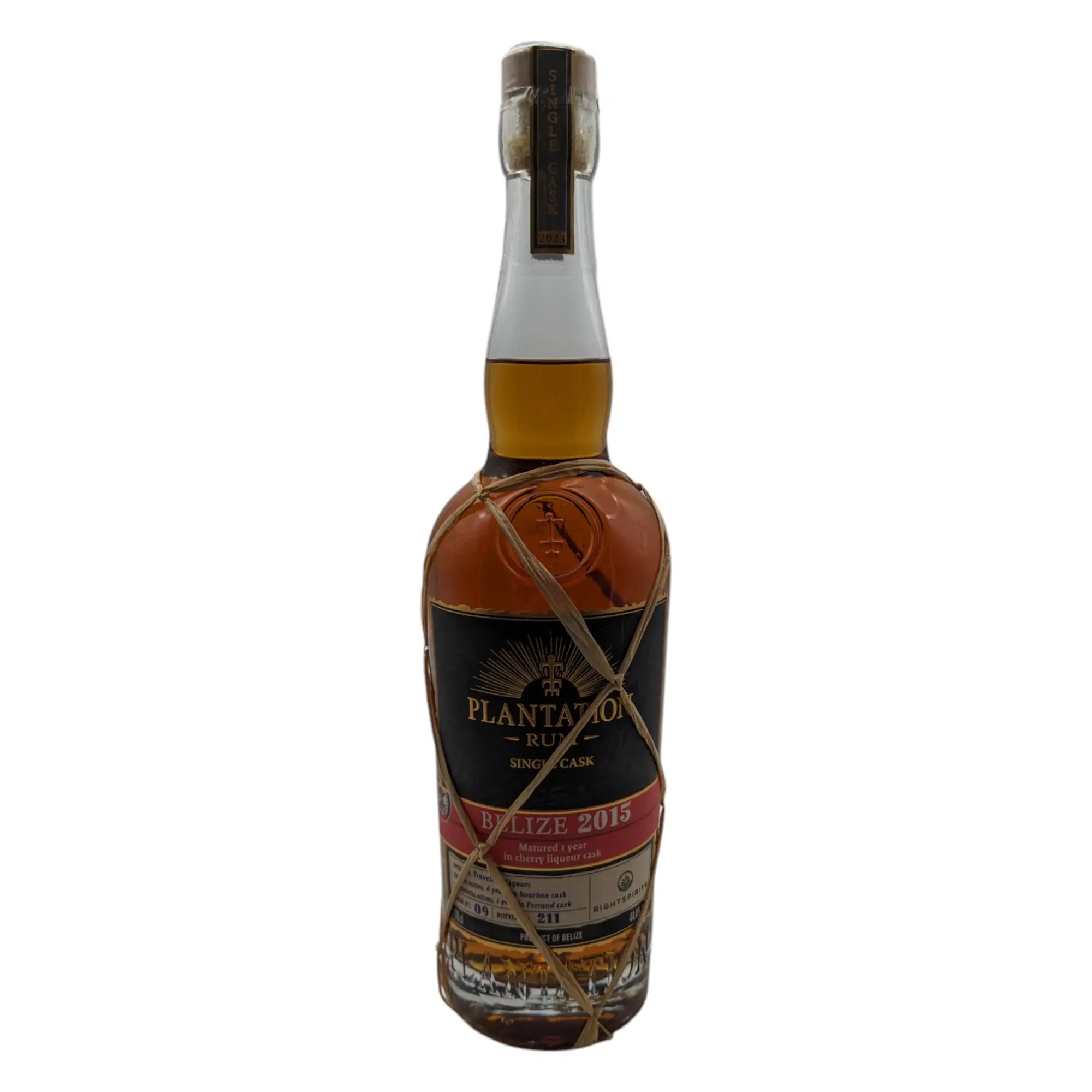 High resolution image of Travellers Plantation Belize 2015 Cherry Liquer Cask