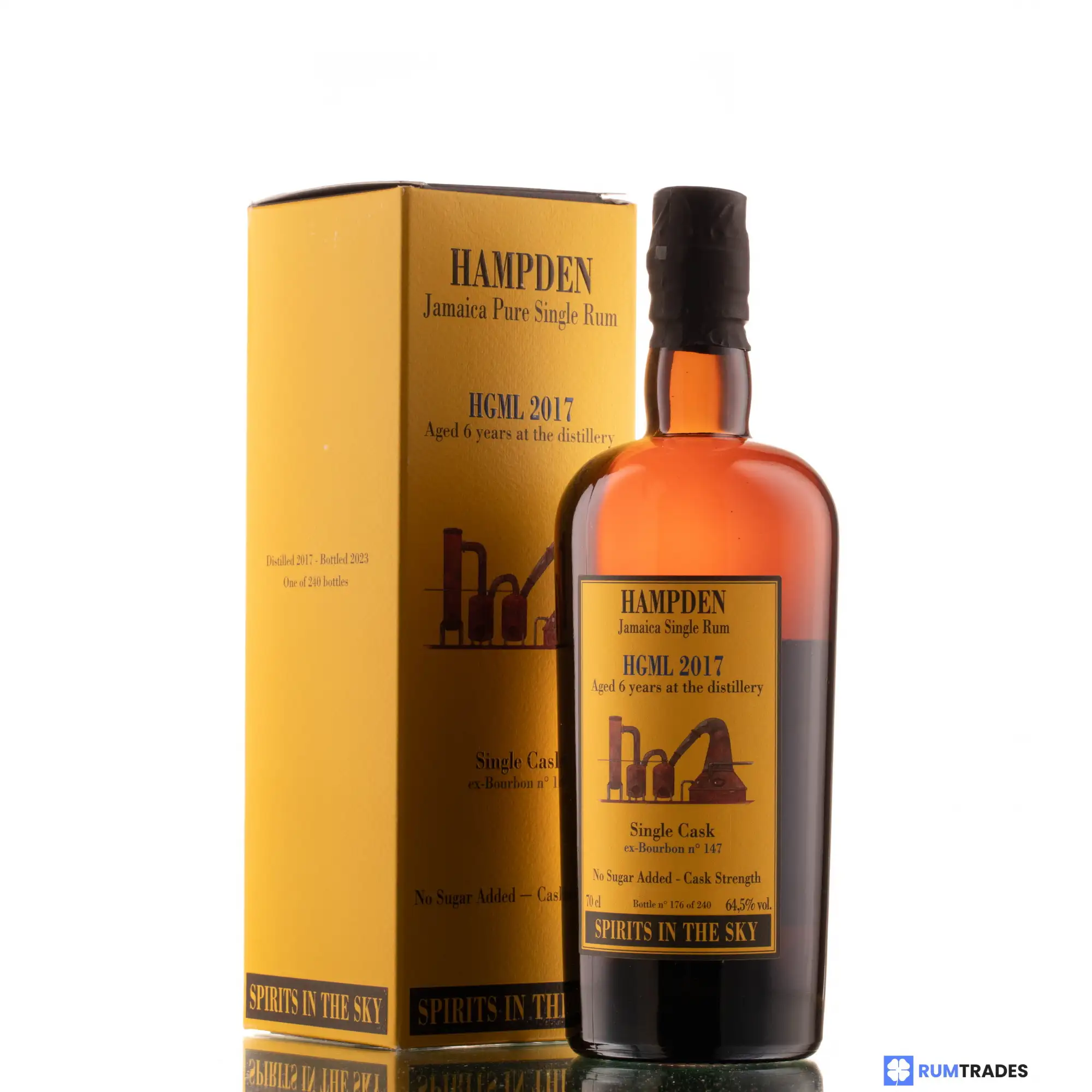 Bottle of Habitation Velier Hampden Spirits in the sky HGML 2017