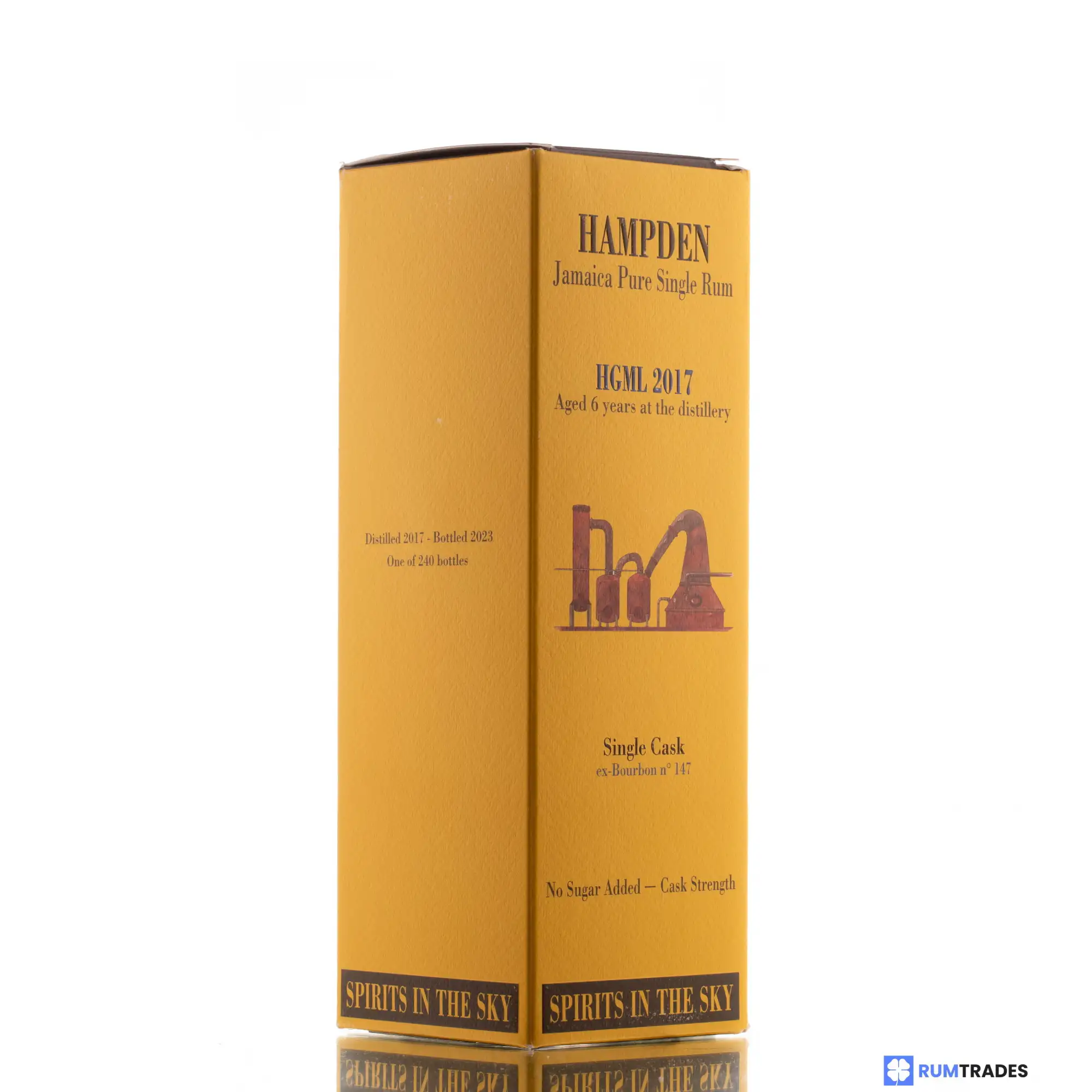 High resolution image of Habitation Velier Hampden Spirits in the sky HGML 2017