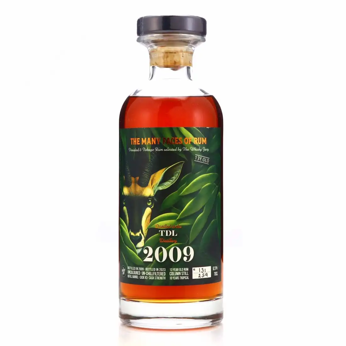 Bottle of The Whisky Jury T.D.L The Many Faces Of Rum 2009