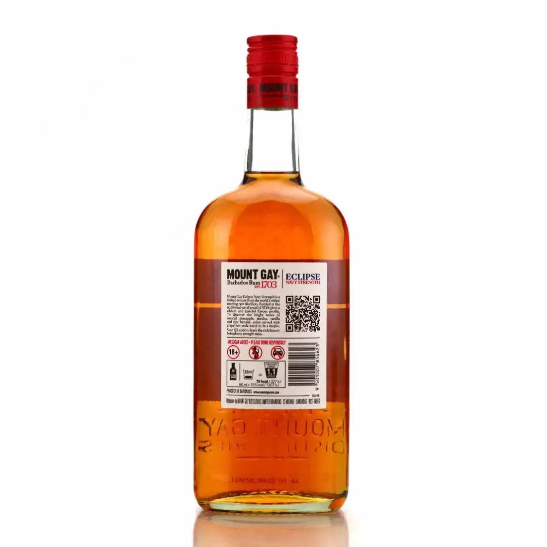 Image haute résolution de Mount Gay Eclipse Navy Strength (Limited Edition)