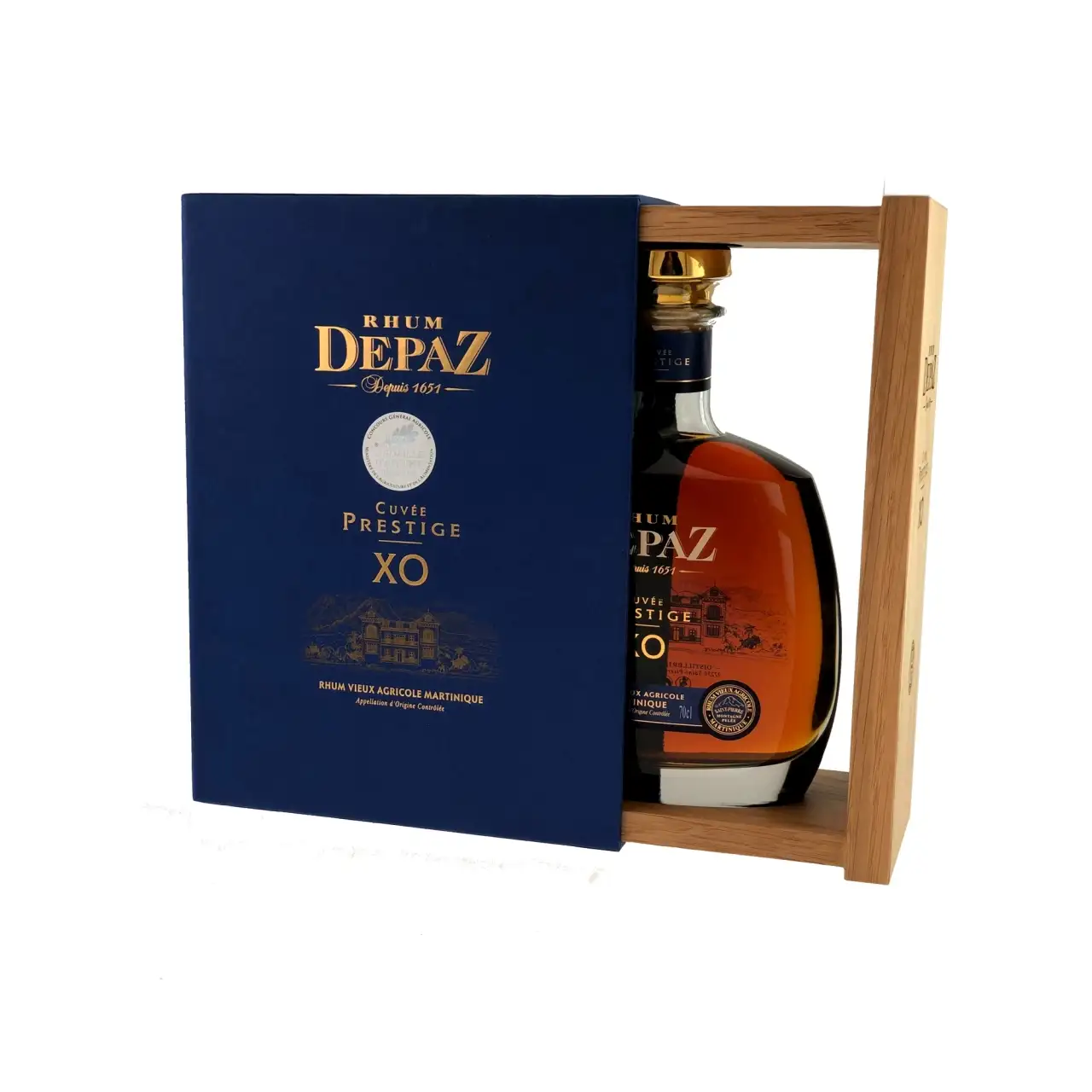 Bottle of Depaz Cuvée Prestige XO