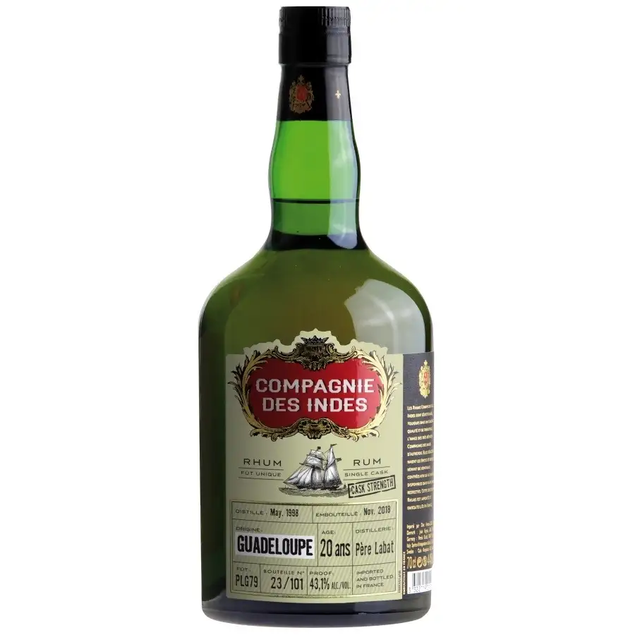 Bottle of CDI Poisson Père Labat Guadeloupe 1998