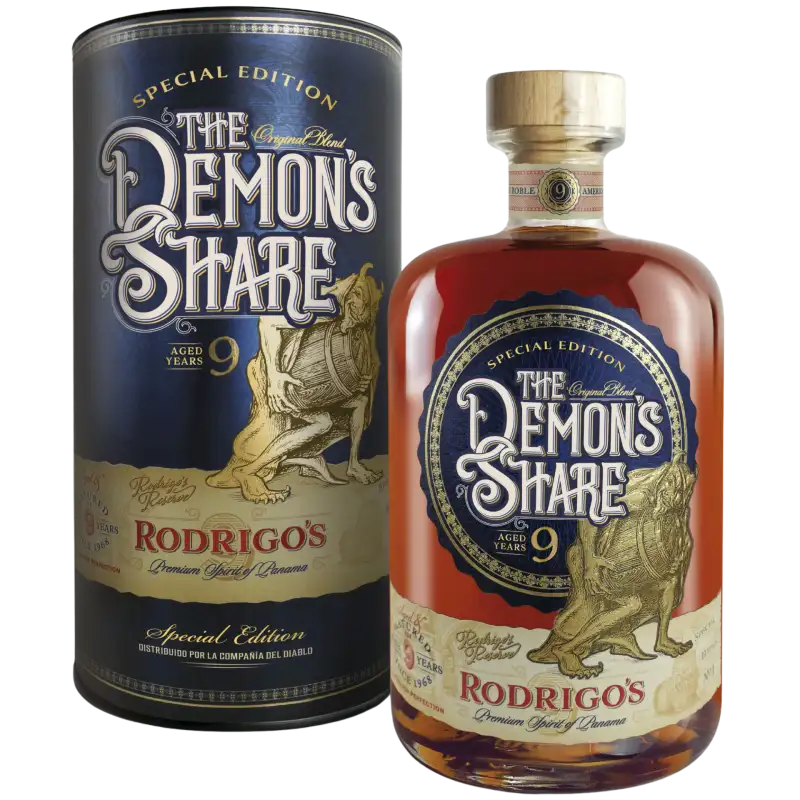 Bottle of The Demon's Share Speciál Edition Rodrigo's Reserve
