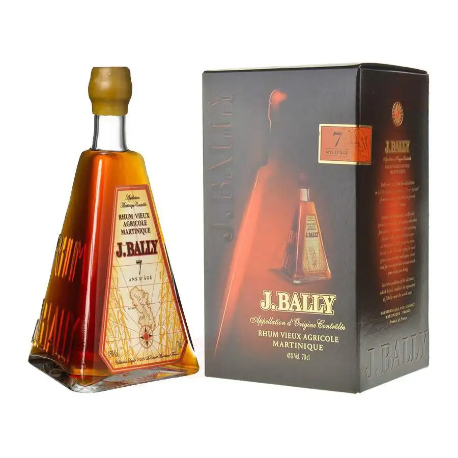 Bottle of J. Bally Pyramide 7 Ans