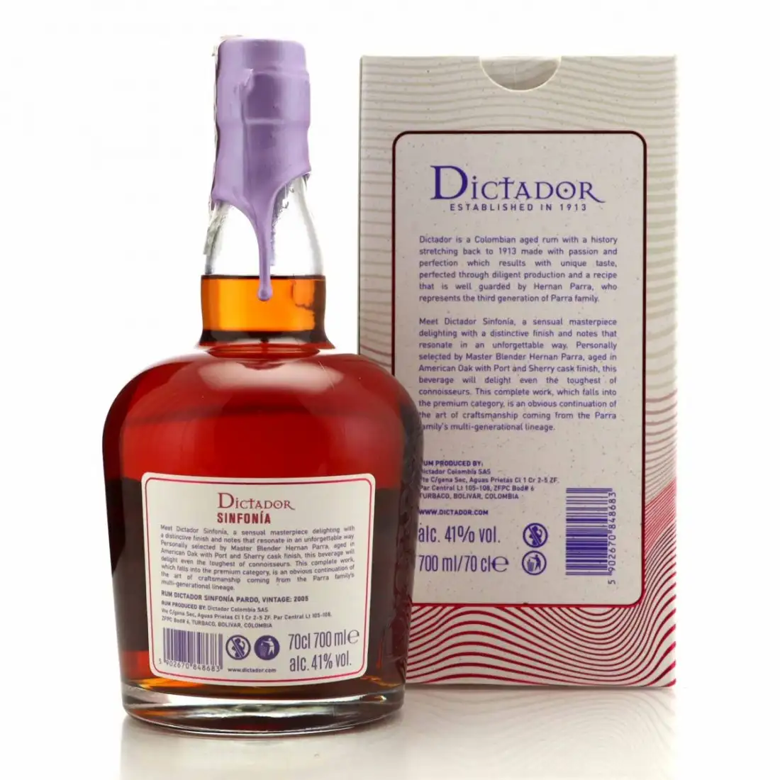 Image haute résolution de Dictador Sinfonía Pardo 2005