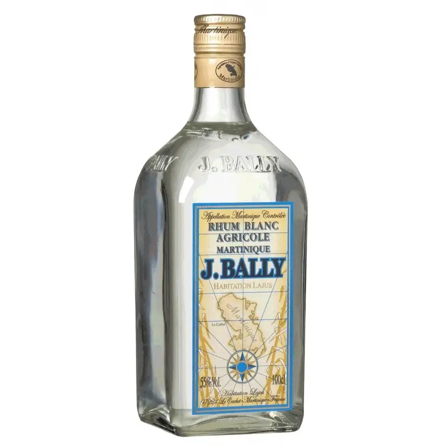 Bottle of J. Bally Blanc
