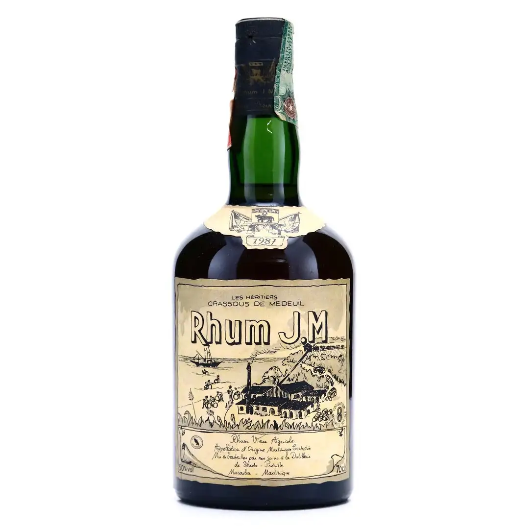 Bottle of Rhum J.M 1987