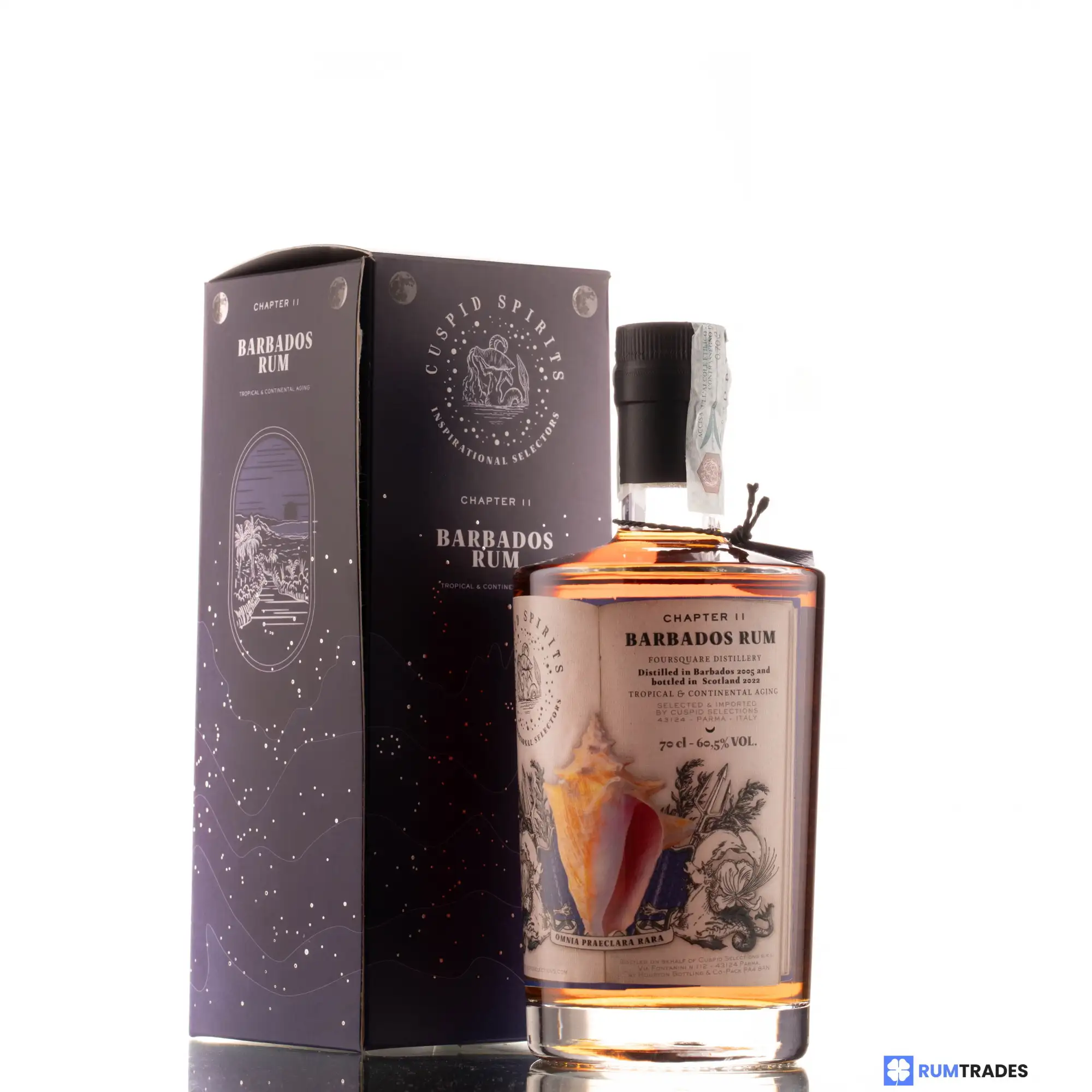 Bottle of Cuspid Selections Foursquare Barbados Rum (Chapter 11) 2005