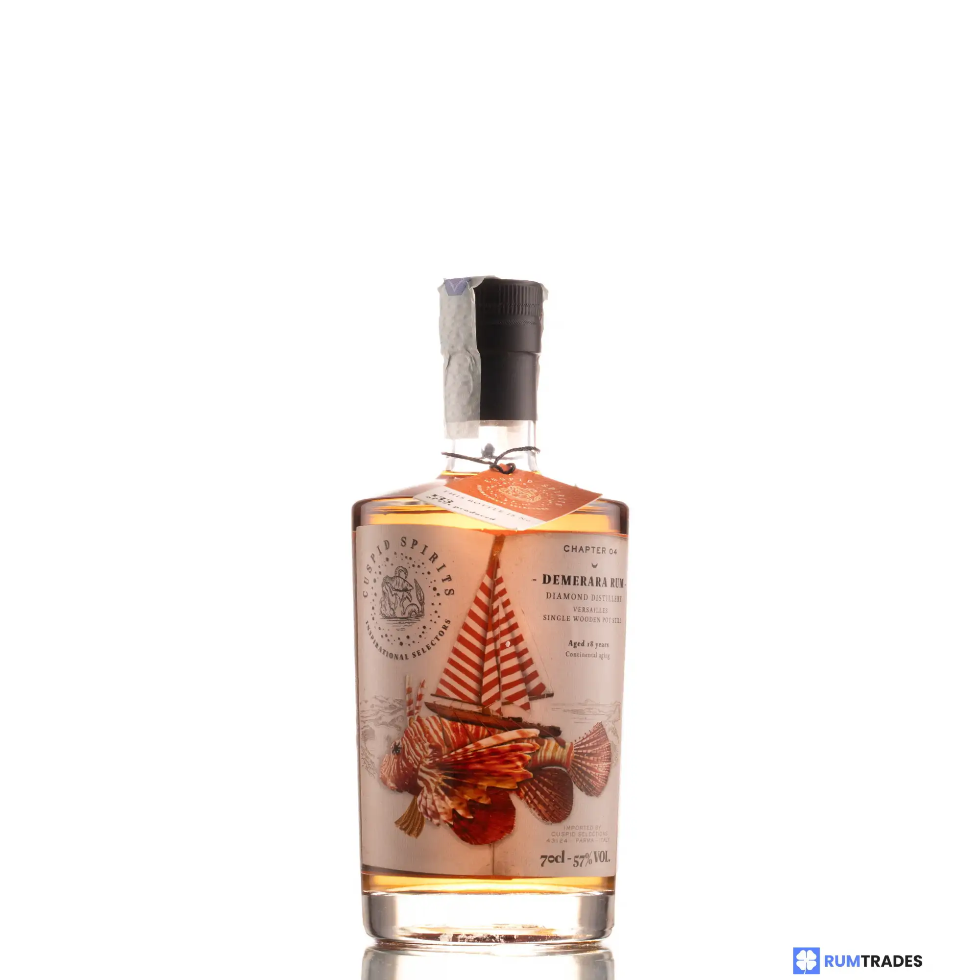 Hochauflösendes Bild von Cuspid Selections Diamond Demerara Rum (Chapter 04) 2002