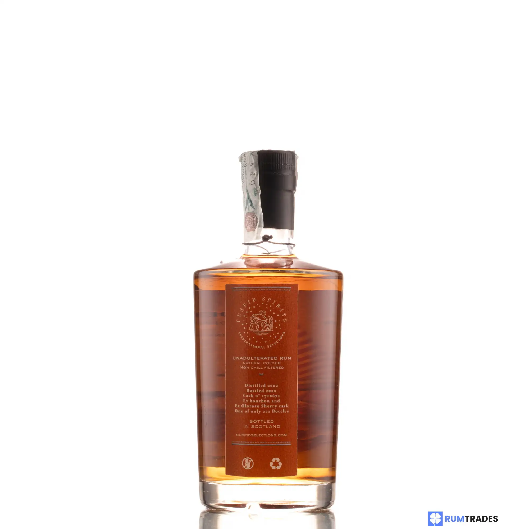Hochauflösendes Bild von Cuspid Selections Diamond Demerara Rum (Chapter 04) 2002