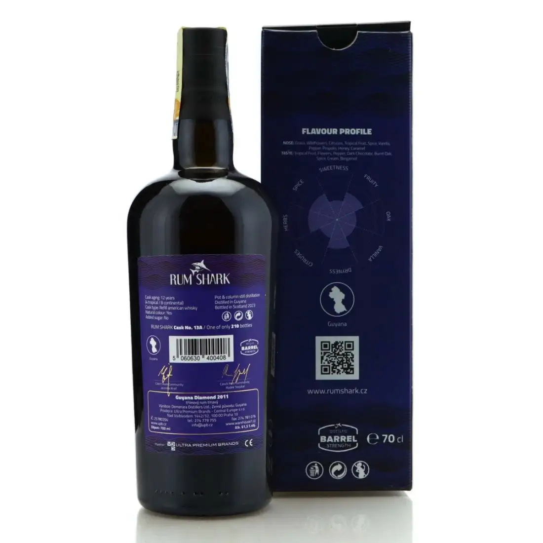 High resolution image of Rum Shark Diamond Guyana 2011