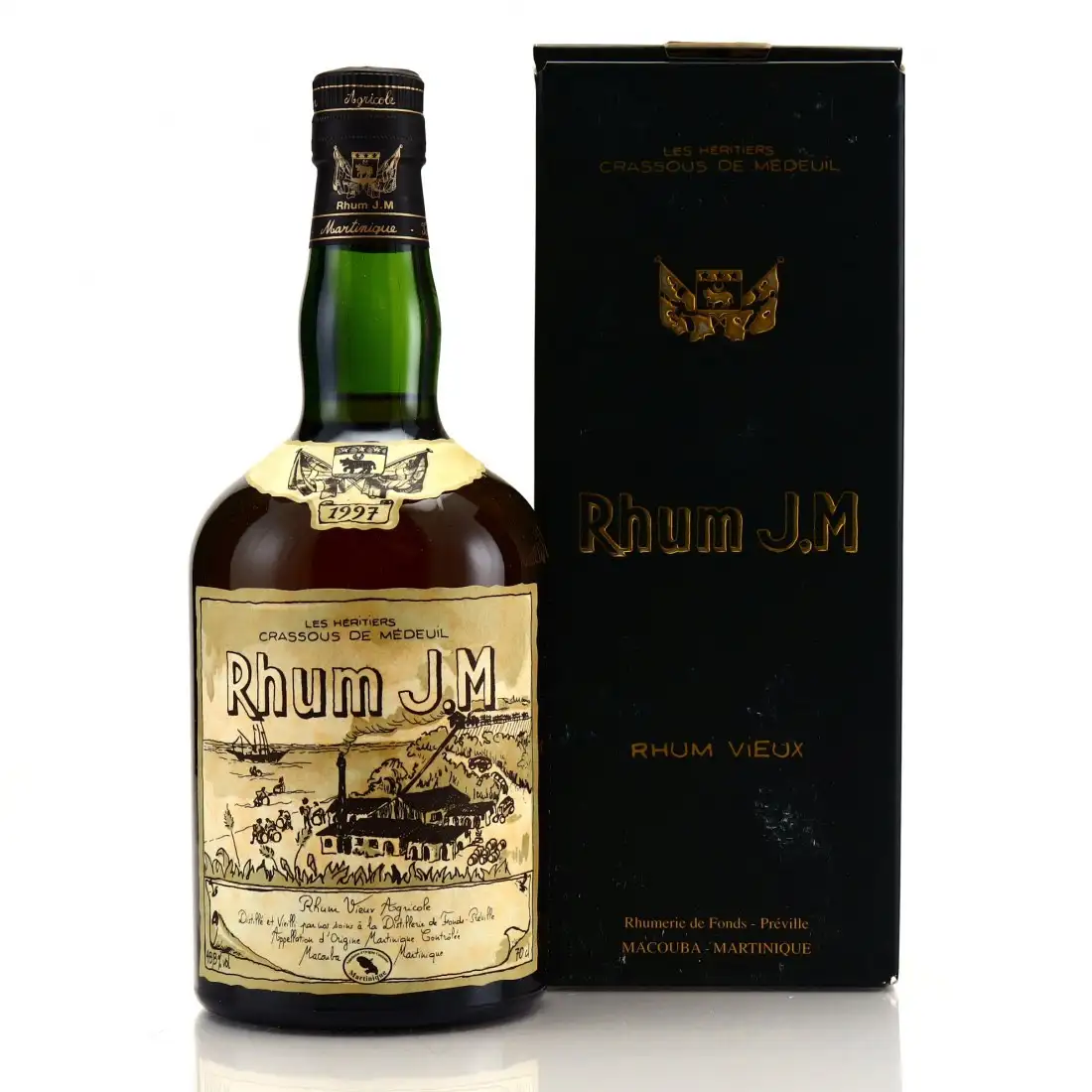 Bottle of Rhum J.M 1997