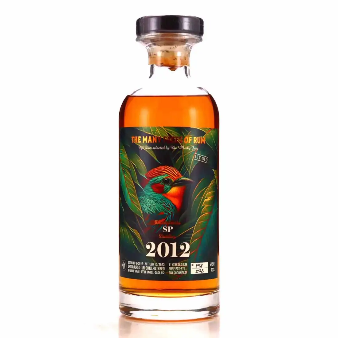 Bottle of The Whisky Jury South Pacific The Many Faces of Rum 2012