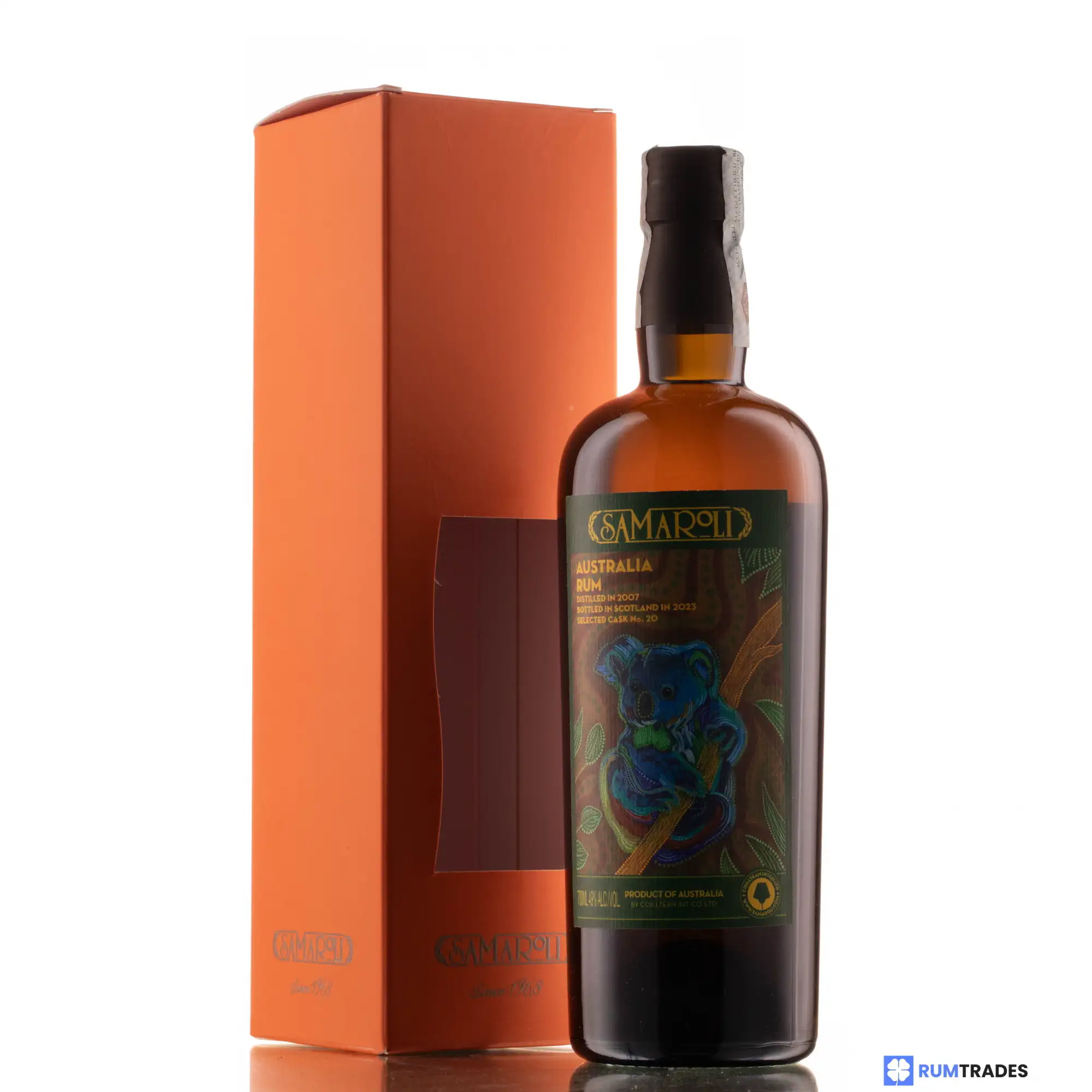 Bottle of Samaroli Australia Rum 2007
