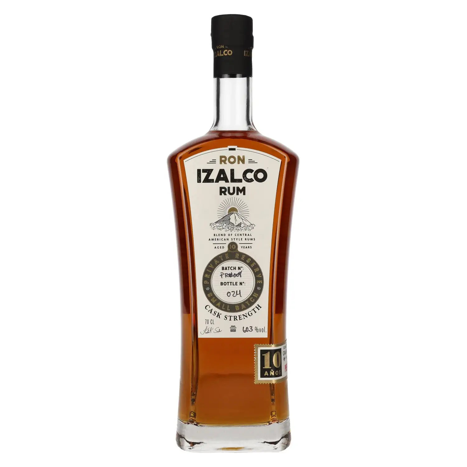 Bottle of Phenomenal Spirits Ron Izalco Cask Strength