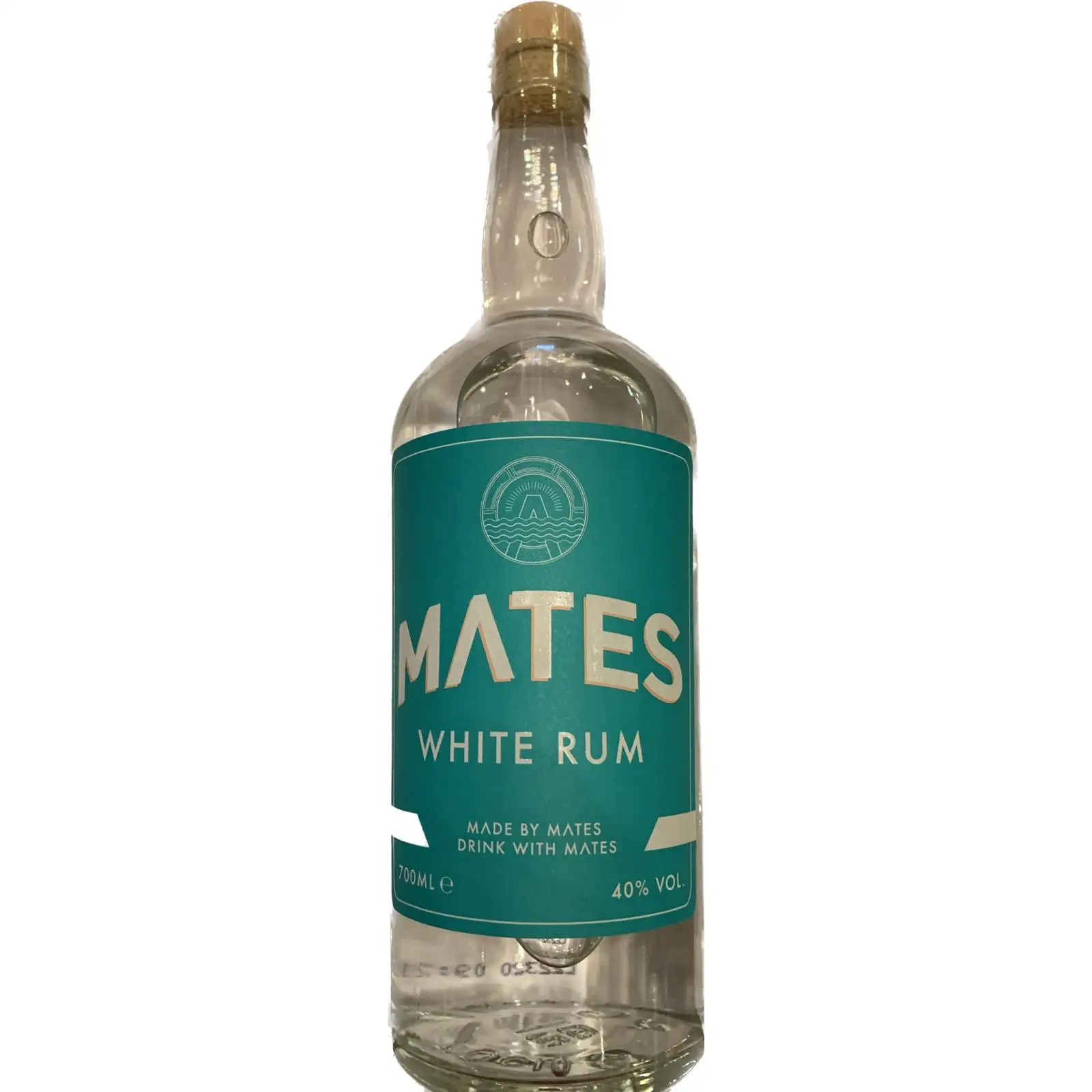 Bottle of Mates White Rum