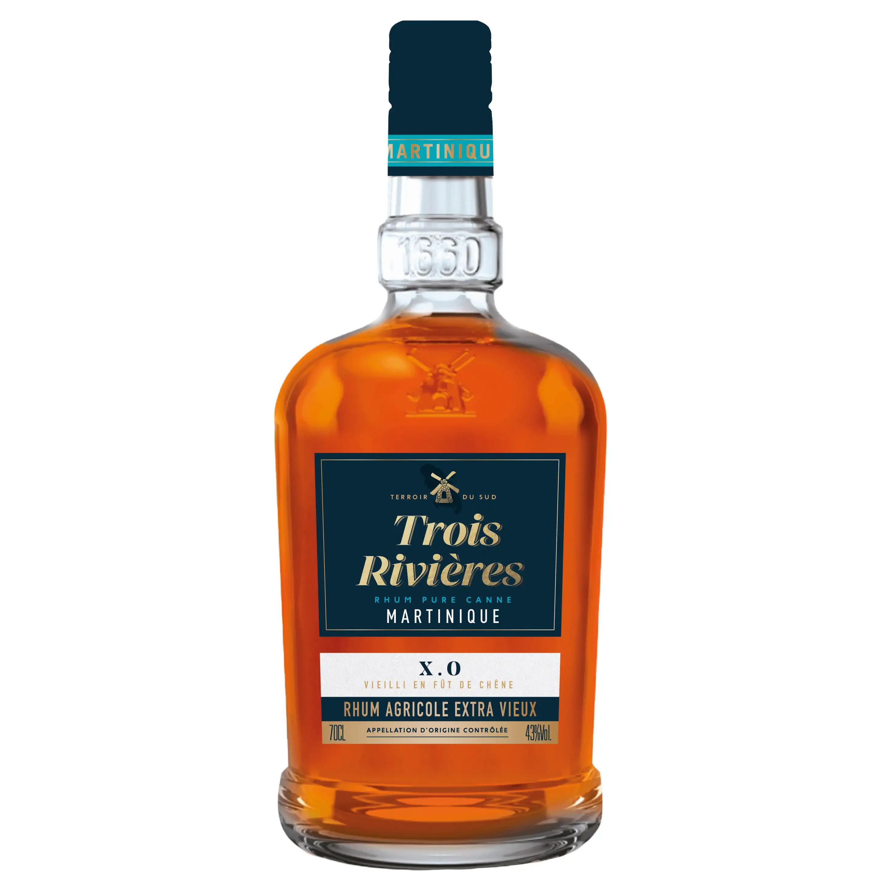Bottle of Trois Rivières XO (Rhum Agricole Extra Vieux)