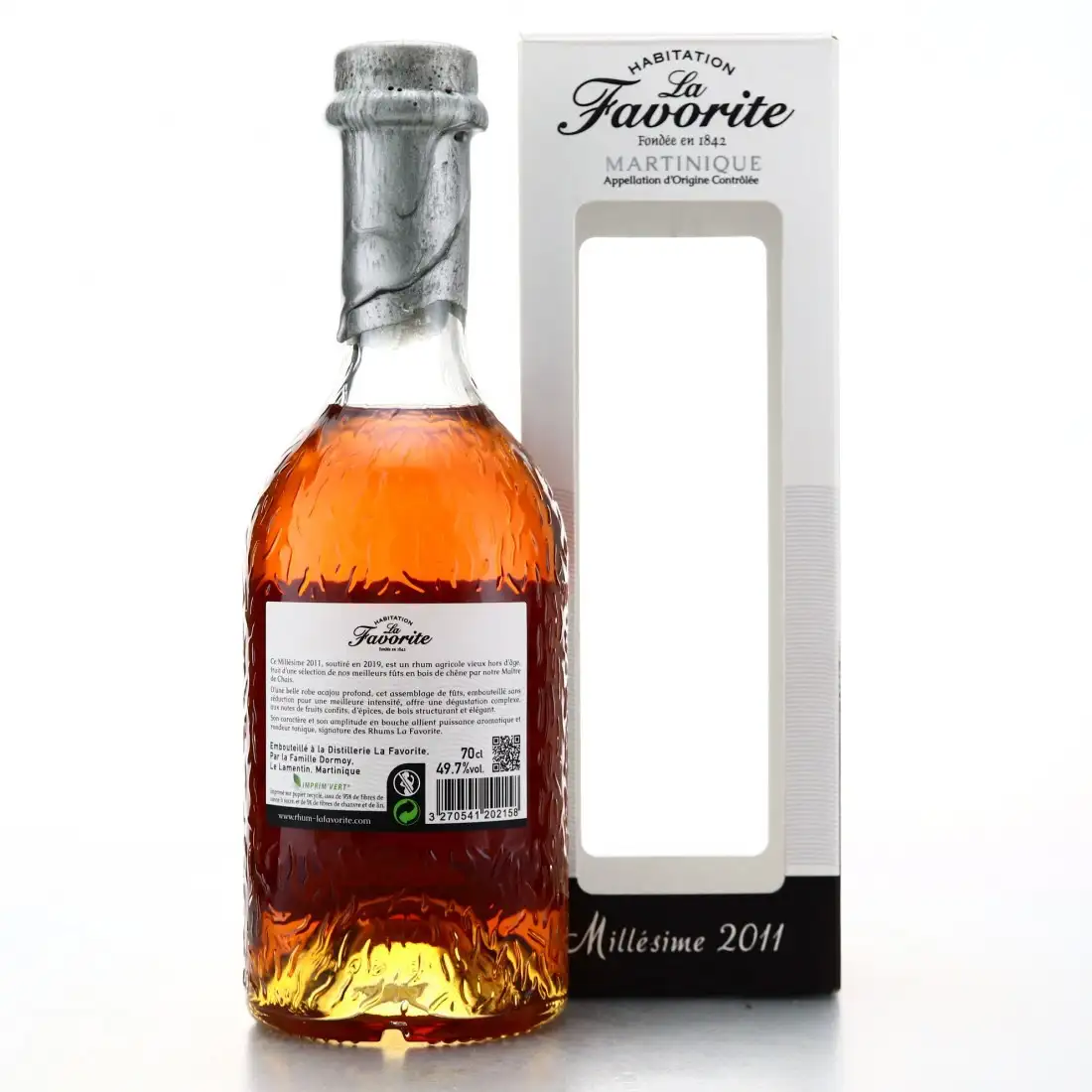 High resolution image of La Favorite Millésime 2011