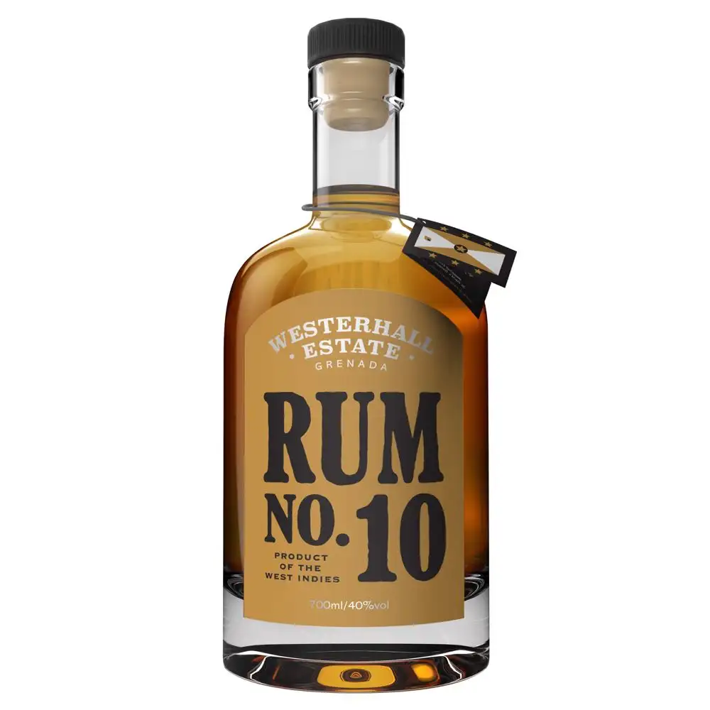 Bottle of Westerhall Estate Rum No. 10