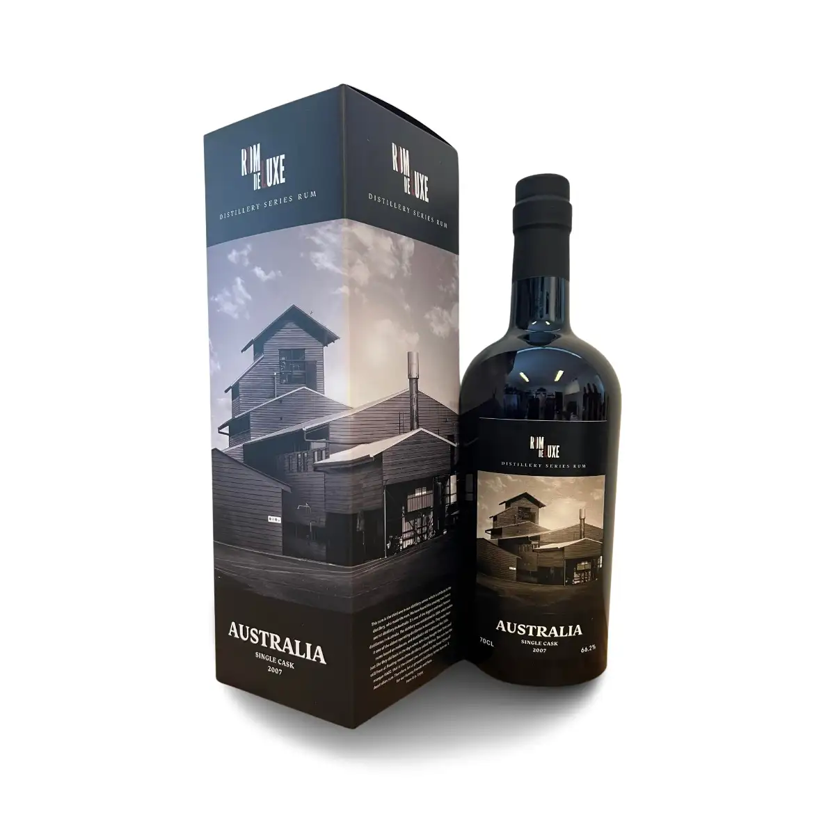 Bottle of Romdeluxe Beenleigh Distillery Series No. 3 MAIC10 2007