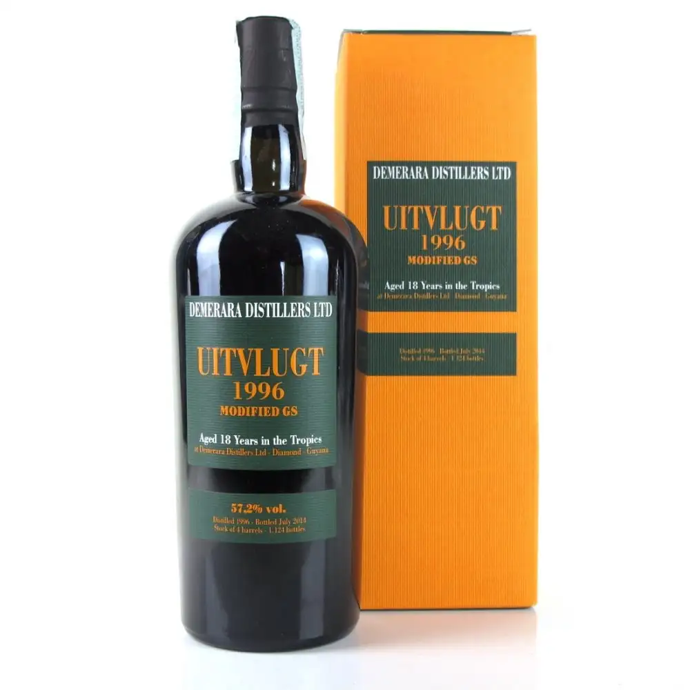 Bottle of Velier Uitvlugt Modified GS 1996