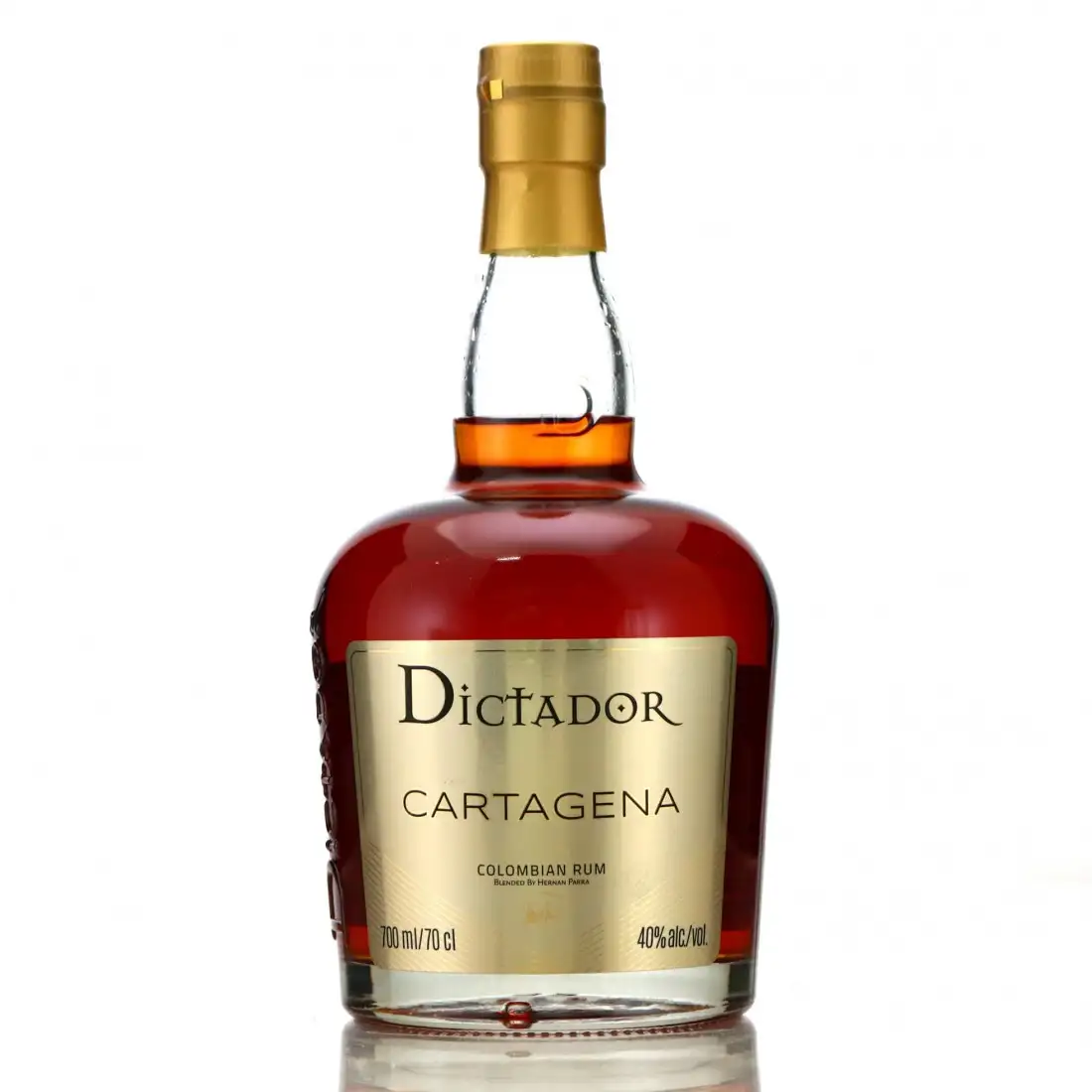 Bottle of Dictador Cartagena
