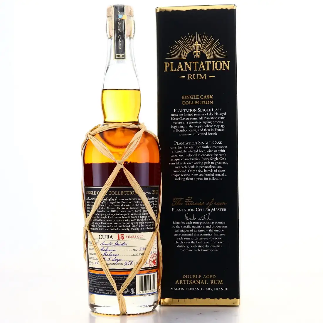 Image haute résolution de Sancti Spiritus Plantation Single Cask Cuba LMDW 2003