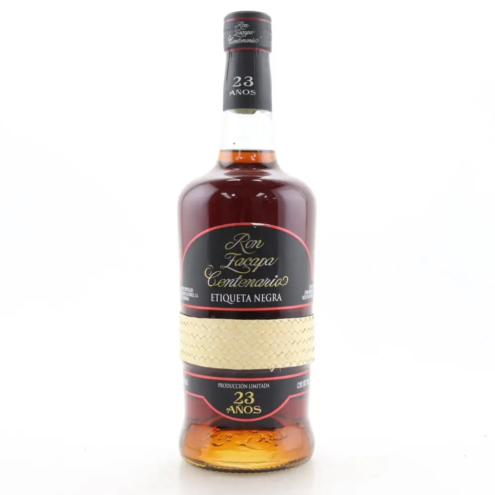 Bottle of Ron Zacapa Etiqueta Negra