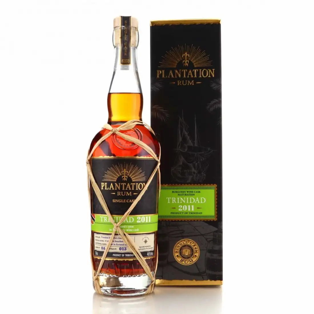 High resolution image of T.D.L Plantation Single Burgundy Wine Cask Finish (l'Un Trouvable) 2011