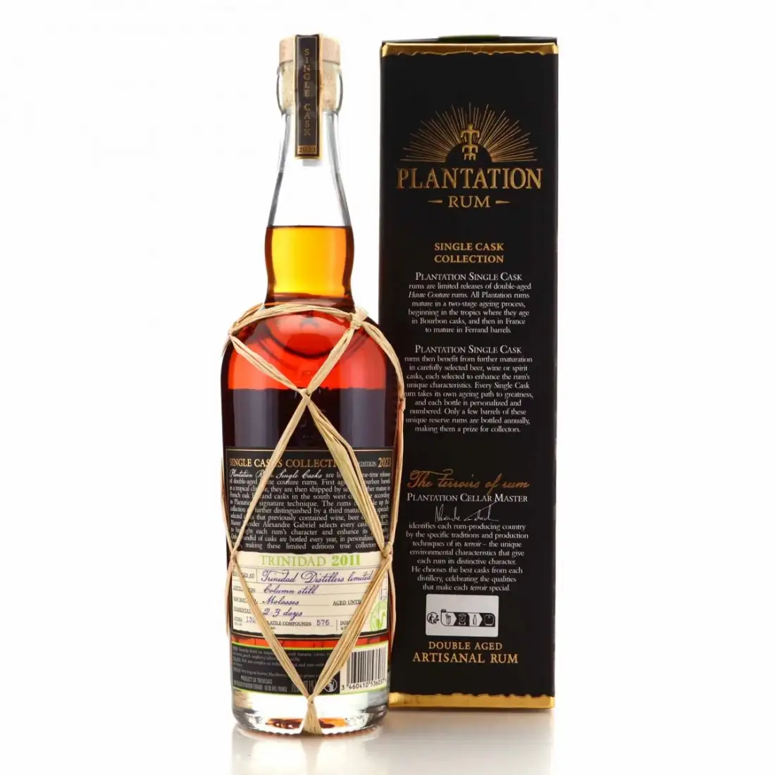 High resolution image of T.D.L Plantation Single Burgundy Wine Cask Finish (l'Un Trouvable) 2011